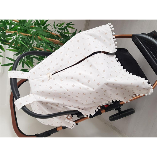 Starry Double Layer Stroller Cover