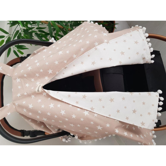 Starry Double Layer Stroller Cover