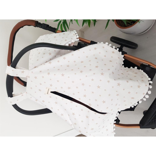 Starry Double Layer Stroller Cover