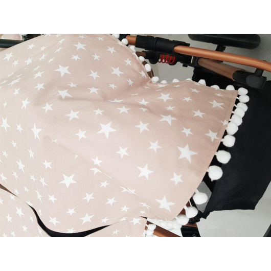 Starry Double Layer Stroller Cover