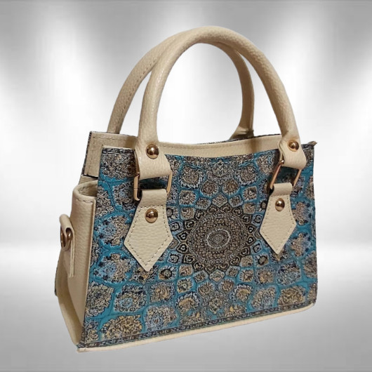 Authentic Woven Handmade Bag Turquoise