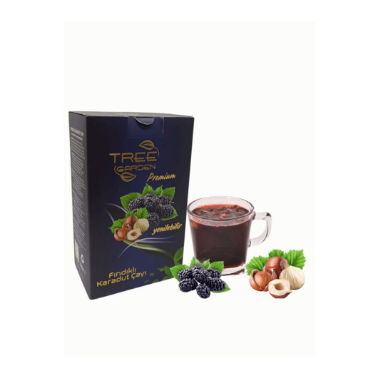 Black Mulberry Tea With Edible Hazelnuts 200 Gr