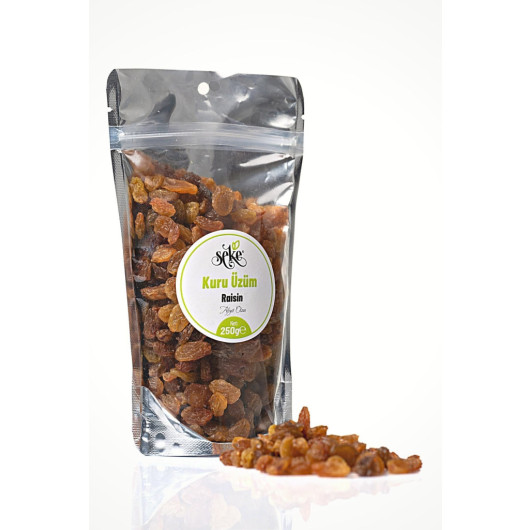 Seedless Raisins Izmir Sultani Raisins 250 Gr