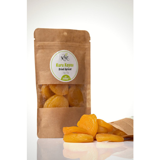 Deluxe Special Dried Apricots Large Size 200 Gr