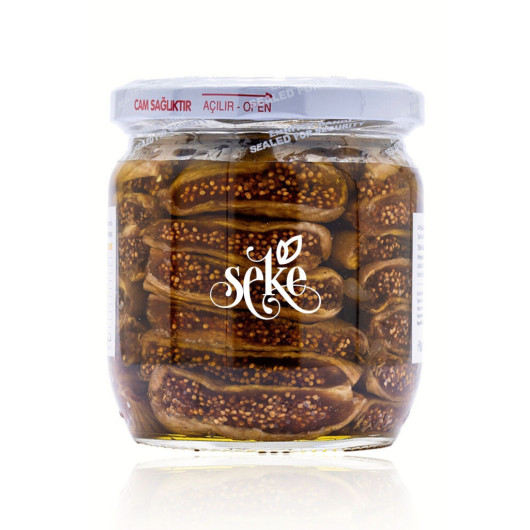 Dried Fig Cure With Olive Oil And Organic Certified Black Cumin Oil 450 Gr