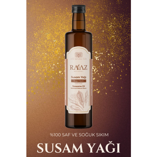 250 Ml Cold Pressed Sesame Oil Pure And Natural