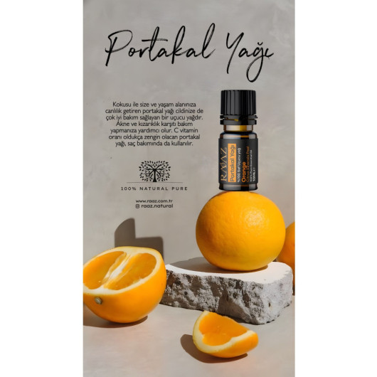 Orange Essential Oil Pure 10 Ml