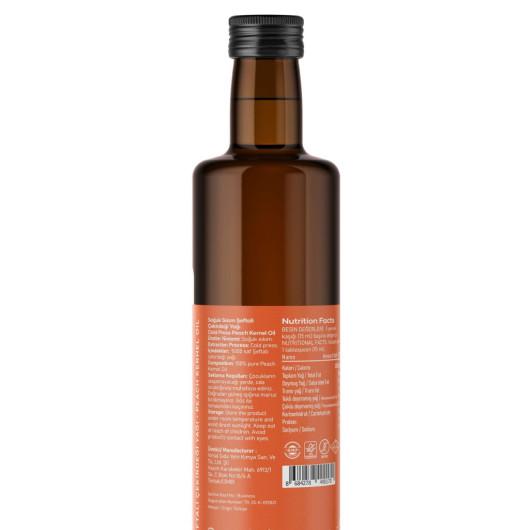 Peach Kernel Oil 250Ml Cold Pressed