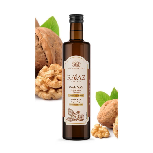 Walnut Oil 250 Ml Chia Seed 500 Gr Flax Seed 500 Gr