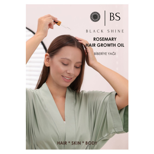 Rosemary Oil Hair Care Set With Biotin For Hair Loss