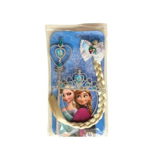 Princess Elsa Blue Crown Wand Hair Set Of 3