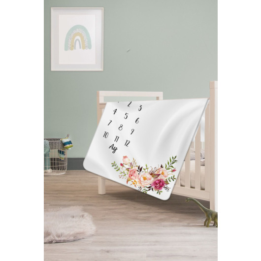 Baby Memory Blanket Newborn Monthly Concept Photo Shoot Blanket