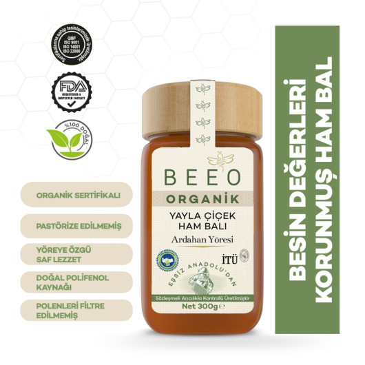 Organic Raw Honey Package