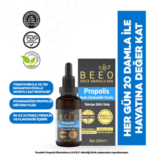 Water Soluble Propolis Drops