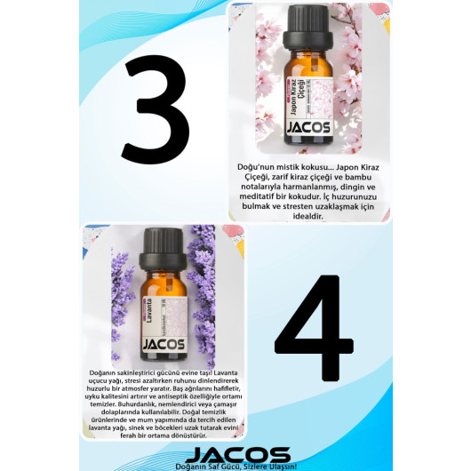 6 Piece Economy Set Essential Oil Incense Essence Room Fragrance