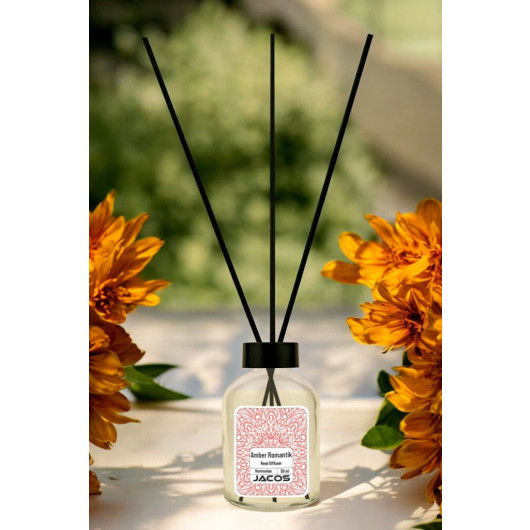 Amber Scented Bamboo Stick Room Fragrance 50Ml