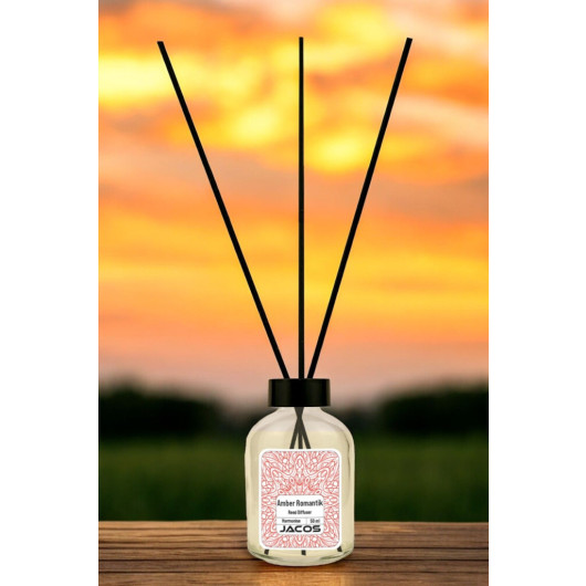 Amber Scented Bamboo Stick Room Fragrance 50Ml