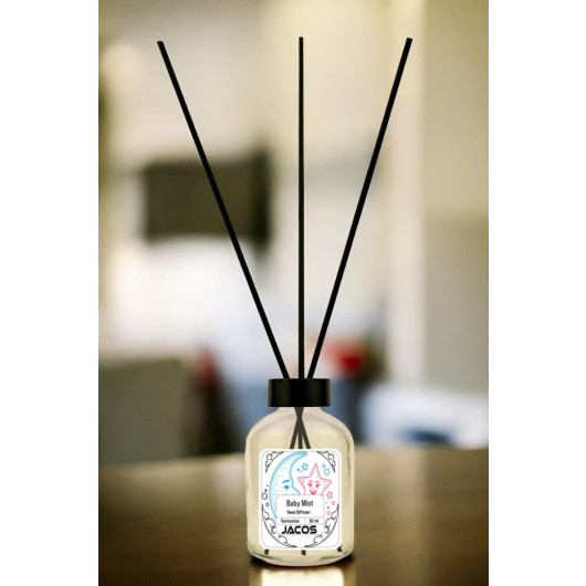 Baby Powder Scented Bamboo Stick Room Fragrance 50 Ml