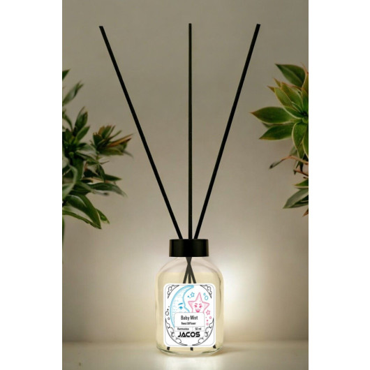 Baby Powder Scented Bamboo Stick Room Fragrance 50 Ml