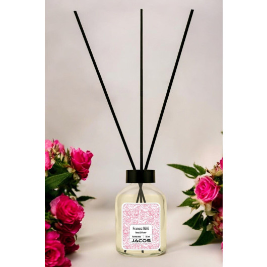 French Rose Scented Bamboo Stick Room Fragrance 50Ml