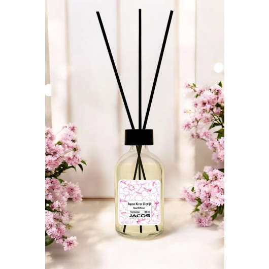 Japanese Cherry Blossom Scented Bamboo Stick Room Fragrance 100 Ml