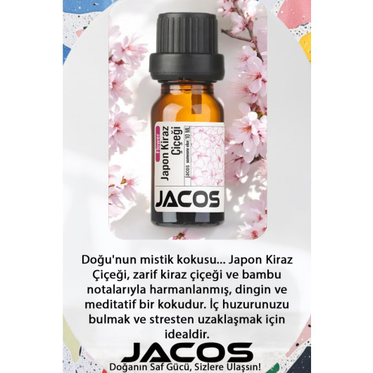 Japanese Cherry Rose Garden Jasmine Essential Oil Room Fragrance 3 Pack