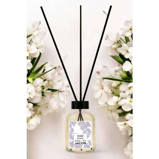 Hyacinth Scented Bamboo Stick Amber Scented Stick Room Fragrance 50Ml