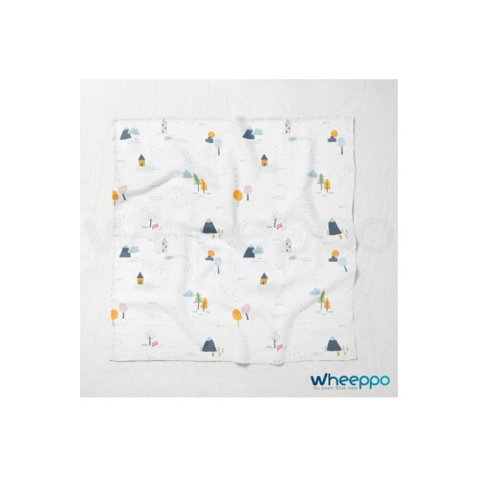 Multi Purpose Muslin Baby Blanket 75X100