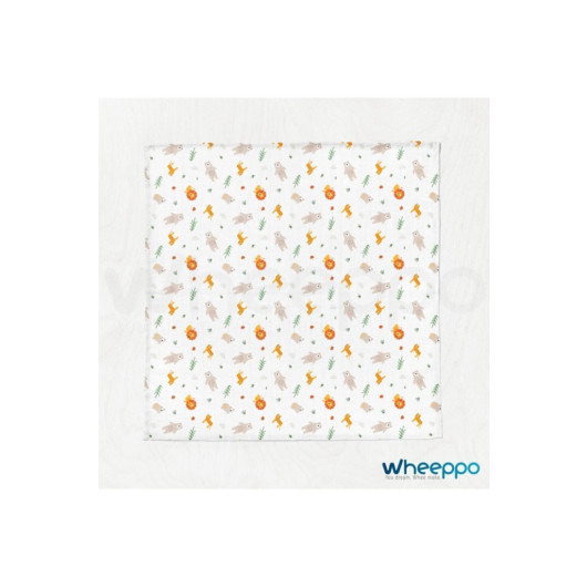 Multi Purpose Muslin Baby Blanket Leo 75X100