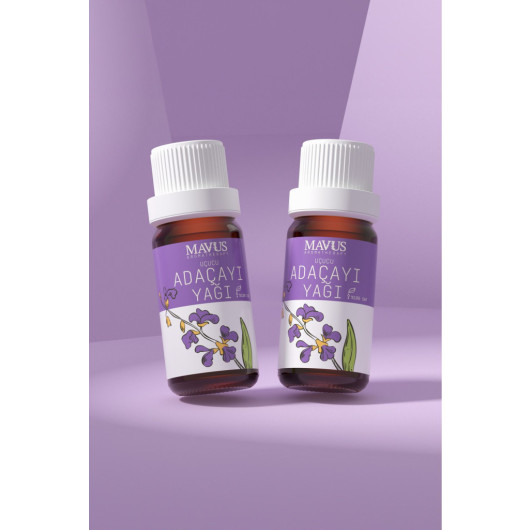 Sage Essential Oil Set Of 2 10 Ml Pure And Natural