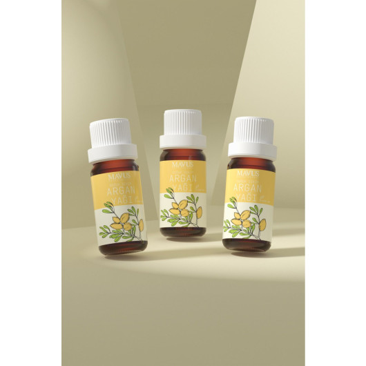 Argan Oil Set Of 3 10 Ml Pure And Natural Cold Pressed