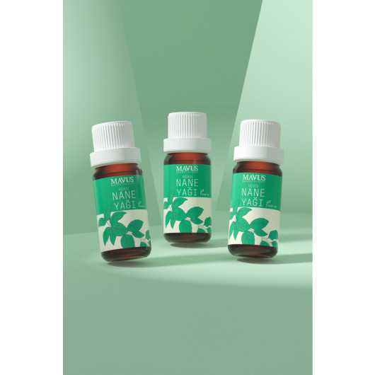 Peppermint Essential Oil Set Of 3 10 Ml Pure And Natural