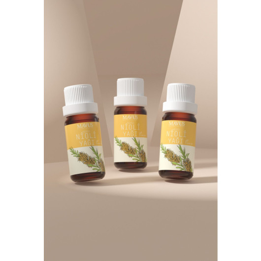 Nioli Essential Oil Set Of 3 10 Ml Pure And Natural