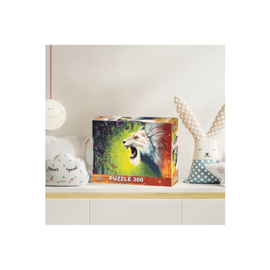 White Lion 300 Piece Puzzle Set Fun And Educational