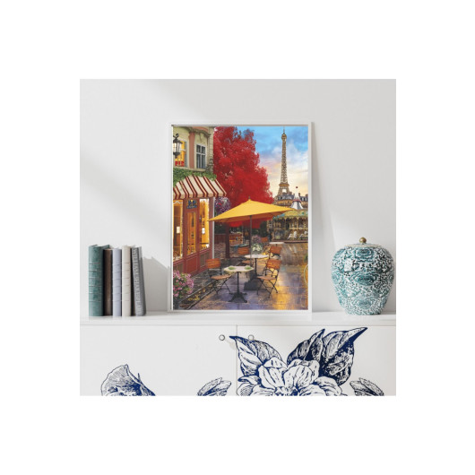 Evening In Paris 1500 Piece Puzzle Set Fun For Mental Development