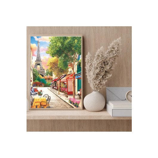 A Small Street In Paris 1000 Piece 68X48 Puzzle Set