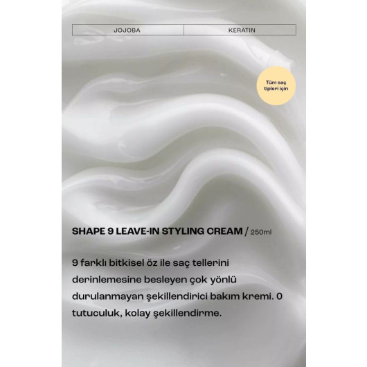 Leave In Styling Hair Care Cream 100Ml