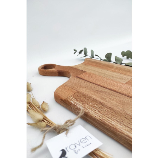 Natural Wood Cutting And Serving Board Beech Tree