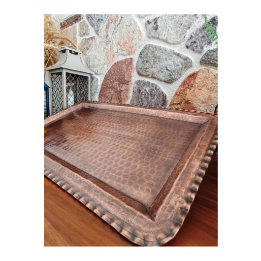 Copper Bride Groom Henna Coffee Tray