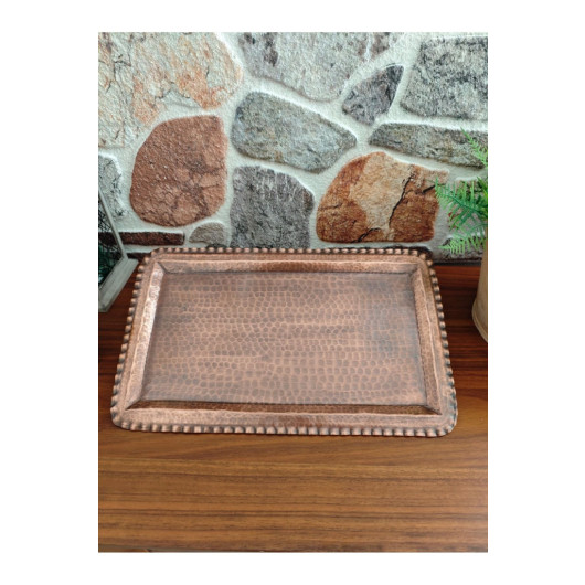 Copper Bride Groom Henna Coffee Tray