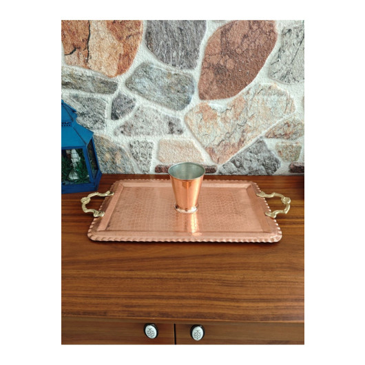 Copper Presentation Engagement Coffee Tray