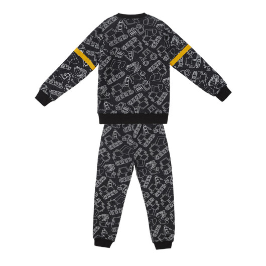 Cars Boys Black Tracksuit