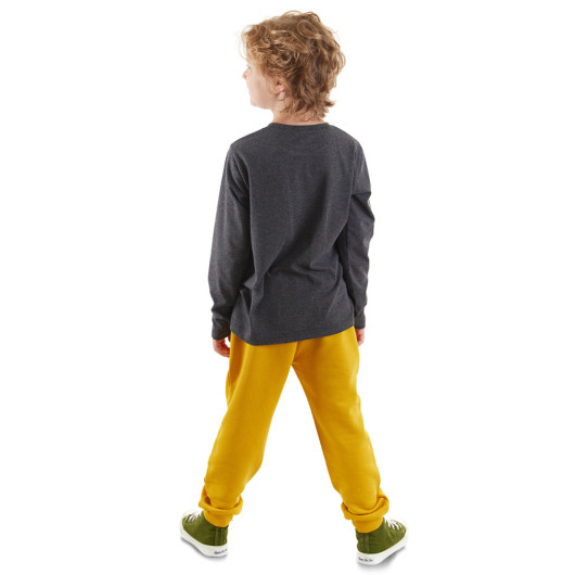 Be Wild Boy Tshirt Trousers Set