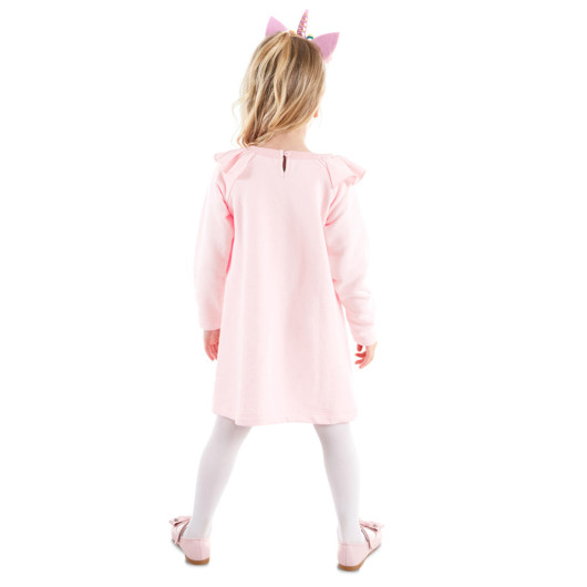 Cow Corn Pink Girl Dress