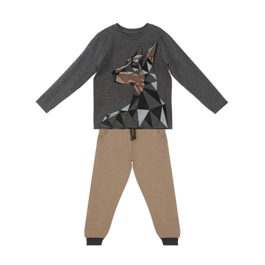 Doberman Boy Tshirt Trousers Set