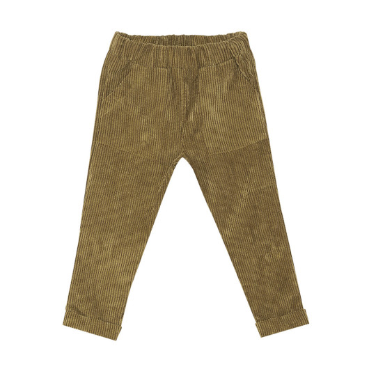 Corduroy Khaki Boy Trousers