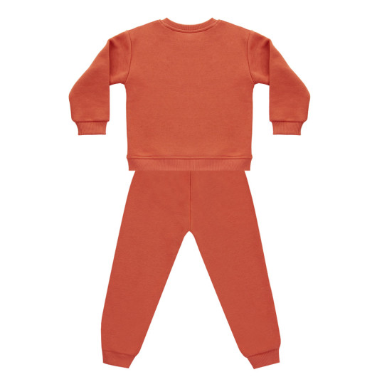 Just Smile Boys Brick Tracksuit