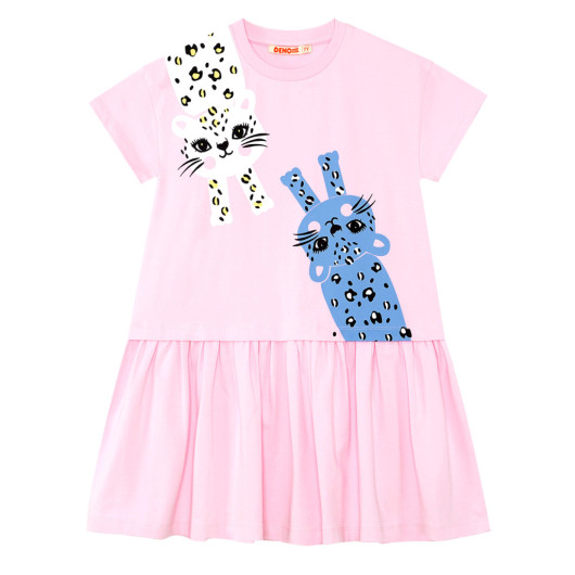 Mischievous Cats Girl Dress