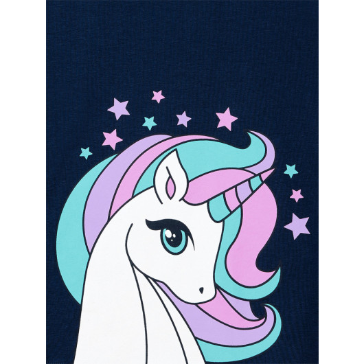 Colorful Unicorn Girl Dress