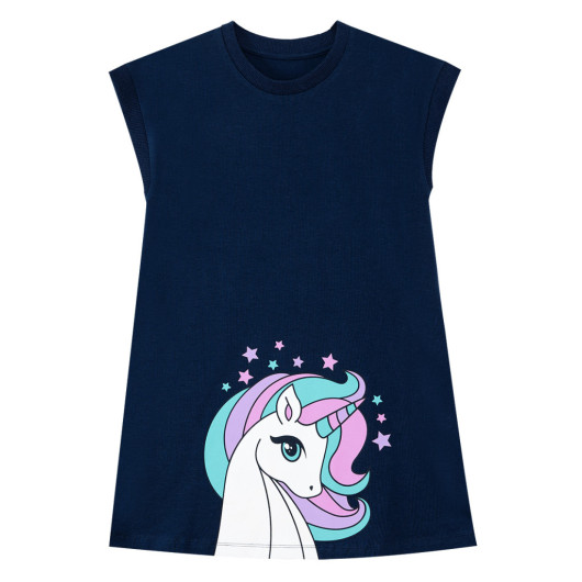 Colorful Unicorn Girl Dress